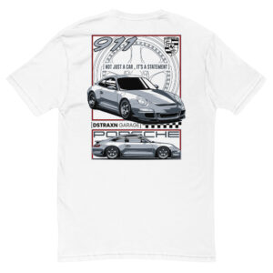 911 "Not Just a Car, It's a Statement" Tee White